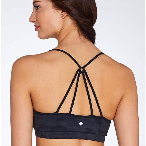 Vimmia Dark Camo Alicia Bralette w Strappy Back - Picture 3 of 4